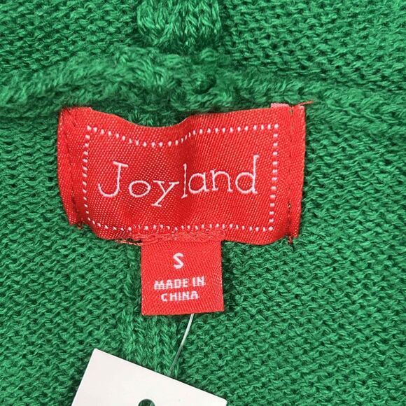 Christmas ROMPER Sweater Women Small Red Green Reindeer Snowflake Party NWT - Picture 2 of 16